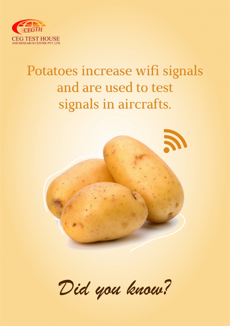 potatoes increases  wi-fi signals